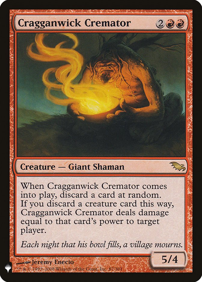 Cragganwick Cremator SHM-87/5075 (The List Reprints)  | Good Games Morley