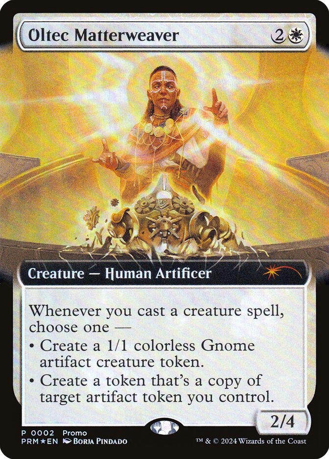 Oltec Matterweaver Extended Art 2 (Launch Party & Release Event Promos)  - Extended Art Foil | Good Games Morley