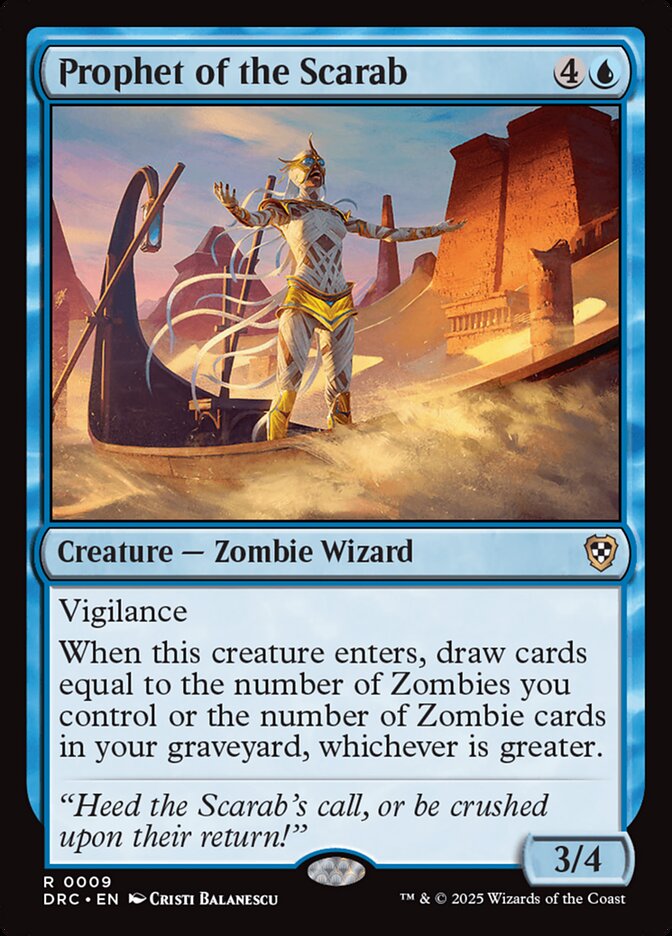 Prophet of the Scarab 9 (Commander: Aetherdrift)  | Good Games Morley