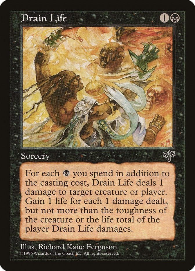 Drain Life 118/350 (Mirage)  | Good Games Morley