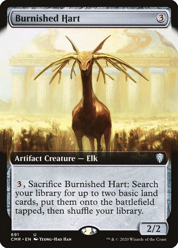 Burnished Hart 691 (Commander Legends)  - Extended Art Foil | Good Games Morley