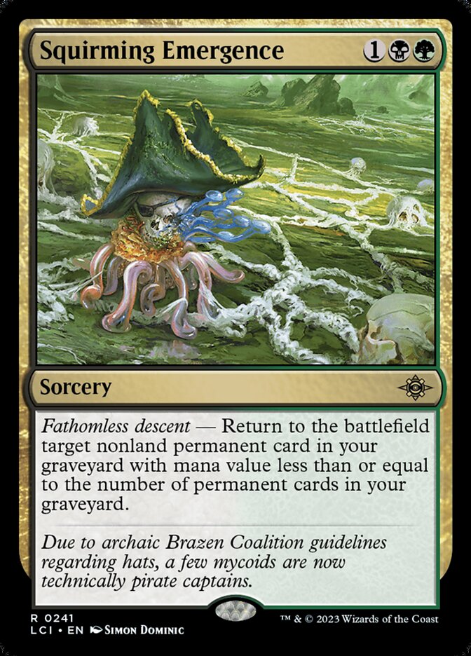 Squirming Emergence 241 (The Lost Caverns of Ixalan)  | Good Games Morley