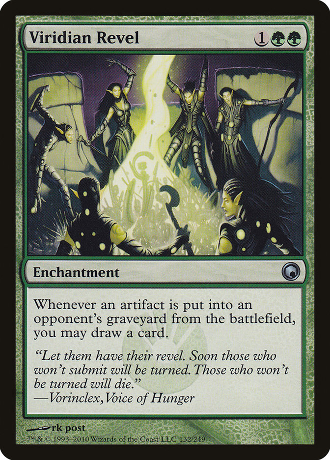 Viridian Revel 132/249 (Scars of Mirrodin)  | Good Games Morley