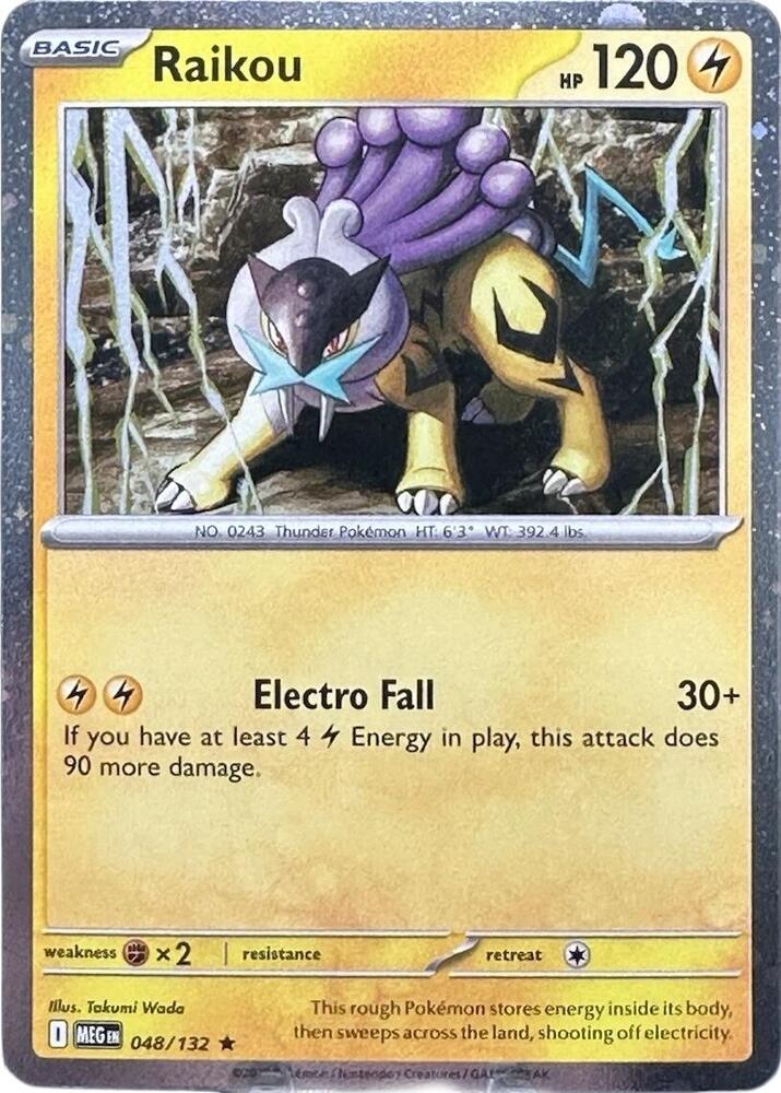 Raikou 048/132 (Miscellaneous Cards & Products)  - Cosmo Holofoil | Good Games Morley