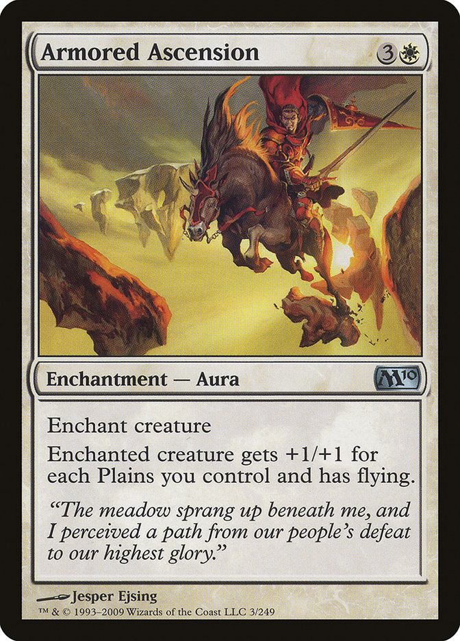 Armored Ascension 3/249 (Magic 2010 (M10))  | Good Games Morley