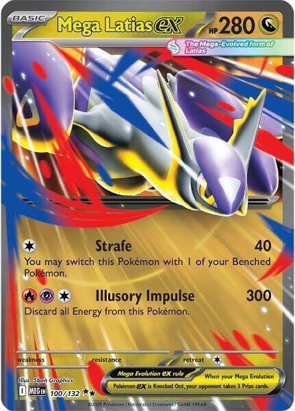 Mega Latias ex 100/132 (ME01: Mega Evolution)  - Holofoil | Good Games Morley