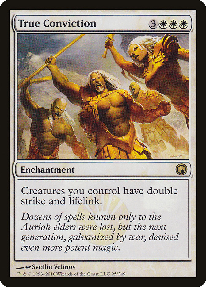 True Conviction 25/249 (Scars of Mirrodin)  | Good Games Morley