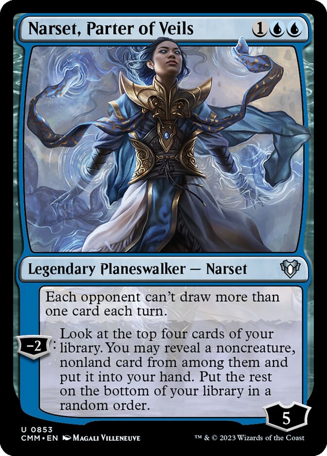 Narset, Parter of Veils 853/451 (Commander Masters)  | Good Games Morley