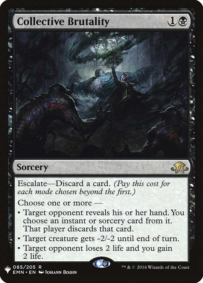 Collective Brutality EMN-85/5075 (The List Reprints)  | Good Games Morley
