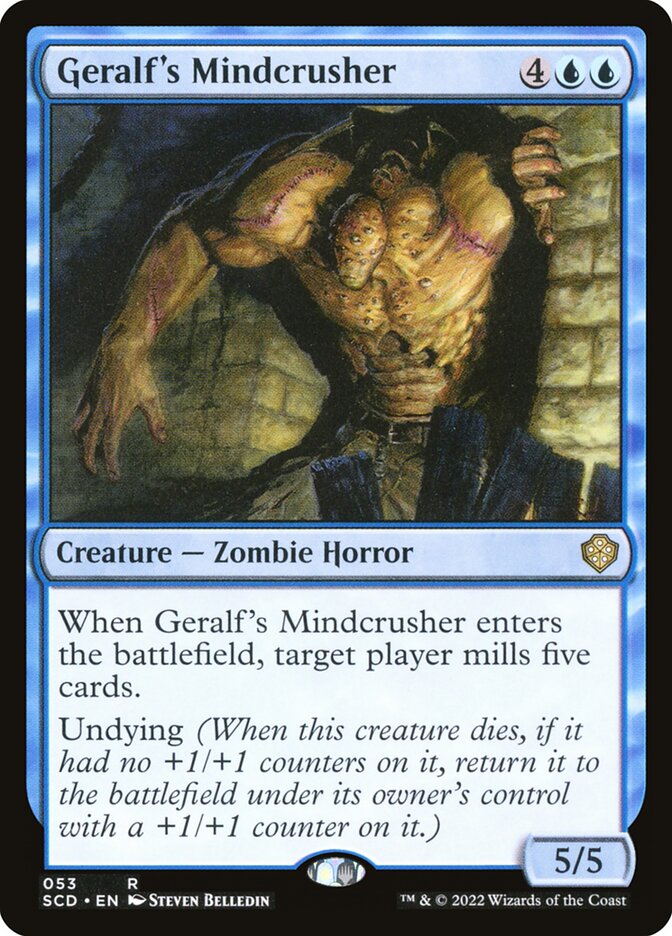 Geralf's Mindcrusher 53/352 (Starter Commander Decks)  | Good Games Morley