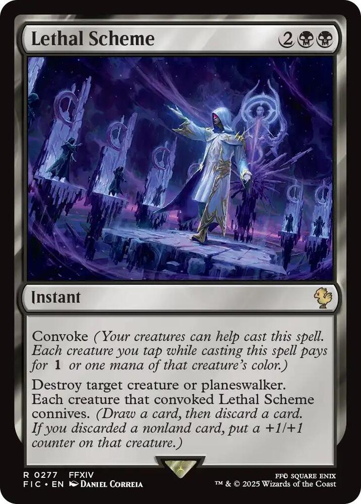 Lethal Scheme 277 (Commander: FINAL FANTASY)  - Surge Foil | Good Games Morley