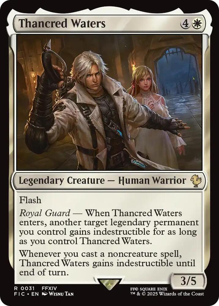 Thancred Waters 31 (Commander: FINAL FANTASY)  - Surge Foil | Good Games Morley