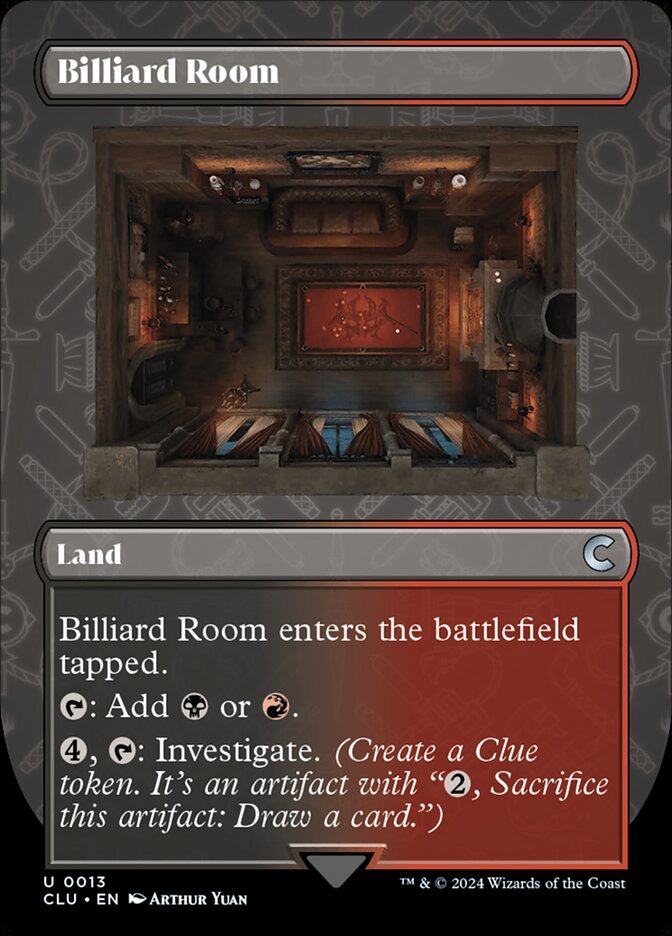 Billiard Room 13/284 (Ravnica: Clue Edition)  | Good Games Morley