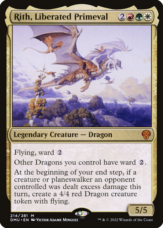 Rith, Liberated Primeval 214/281 (Dominaria United)  | Good Games Morley