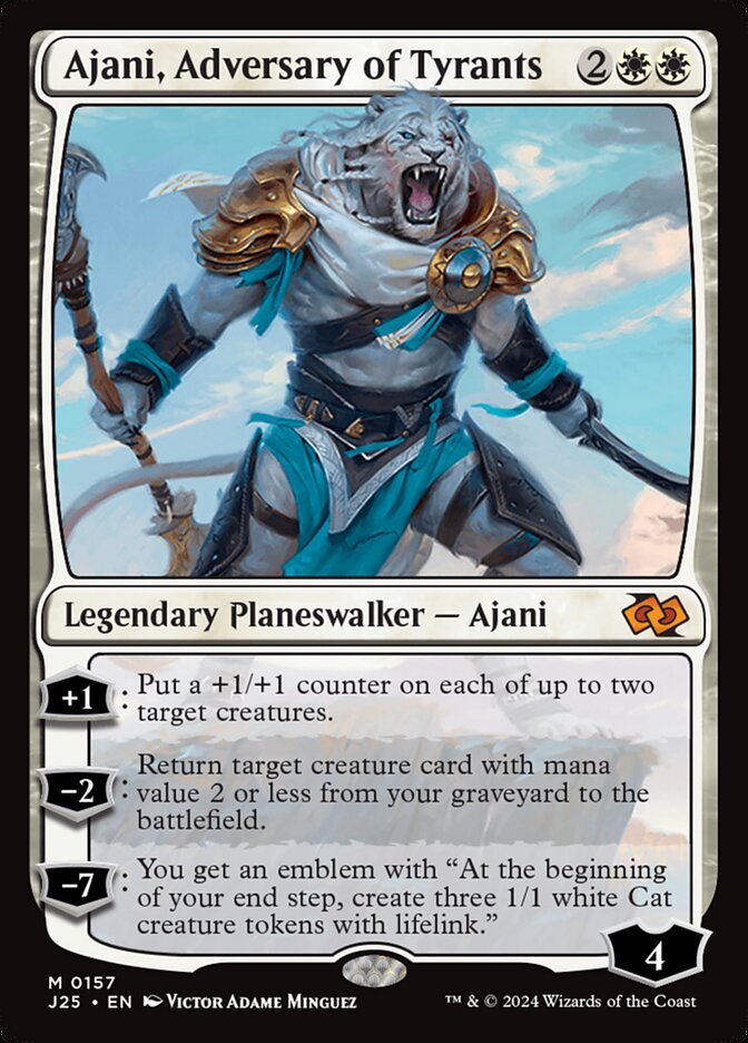 Ajani, Adversary of Tyrants 157/779 (Foundations Jumpstart)  | Good Games Morley
