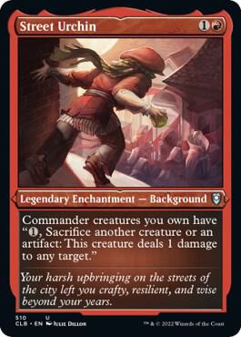 Street Urchin 510 (Commander Legends: Battle for Baldur's Gate)  - Etched Foil | Good Games Morley