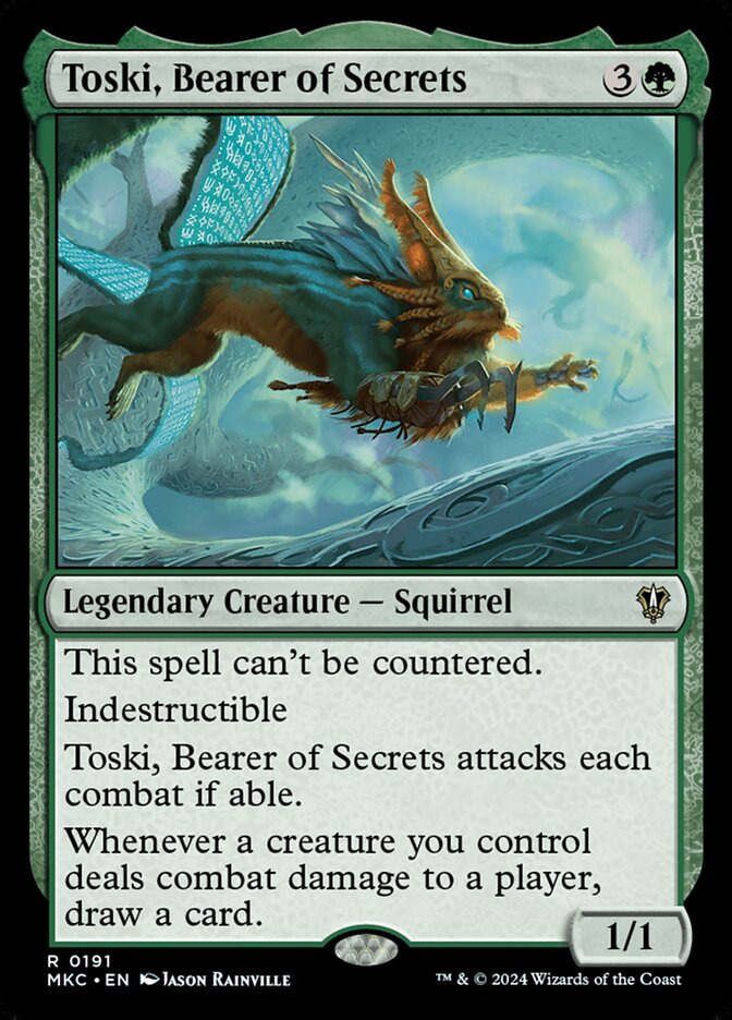 Toski, Bearer of Secrets 191/311 (Commander: Murders at Karlov Manor)  | Good Games Morley