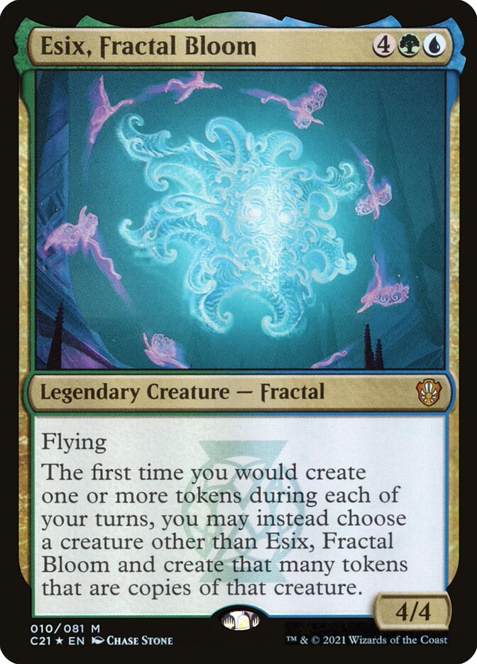 Esix, Fractal Bloom 10/81 (Commander 2021)  - Foil | Good Games Morley