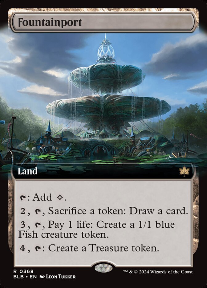 Fountainport 368 (Bloomburrow)  - Extended Art Foil | Good Games Morley