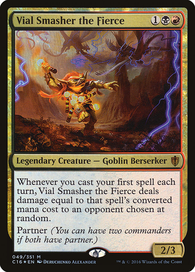 Vial Smasher the Fierce 49/351 (Commander 2016)  - Foil | Good Games Morley