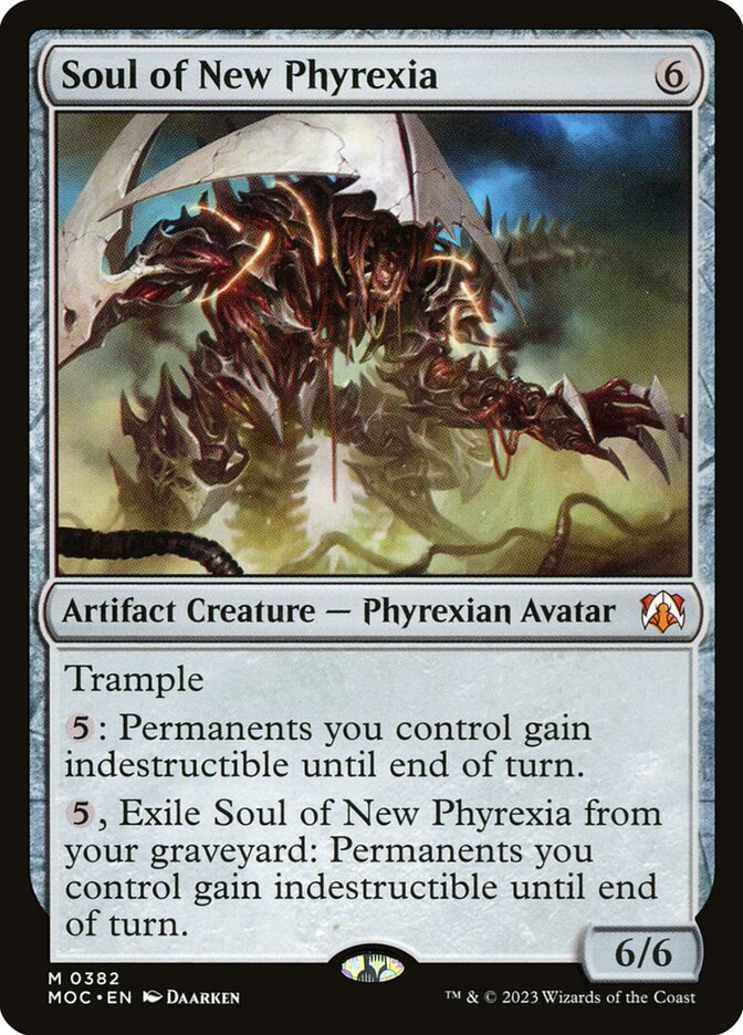 Soul of New Phyrexia 382/444 (Commander: March of the Machine)  | Good Games Morley