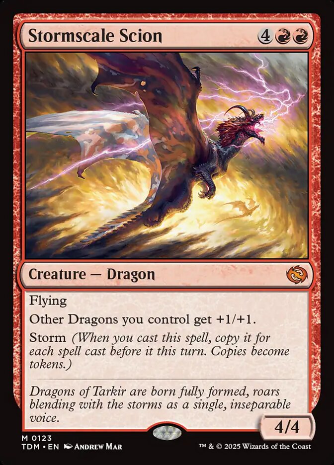 Stormscale Scion 123/291 (Tarkir: Dragonstorm)  | Good Games Morley