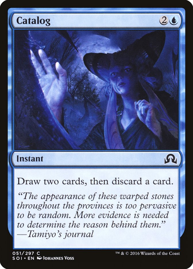 Catalog 51/297 (Shadows over Innistrad)  - Foil | Good Games Morley