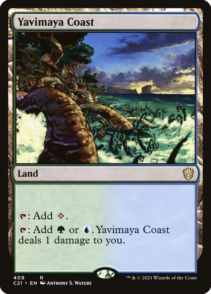 Yavimaya Coast 409/81 (Commander 2021)  | Good Games Morley