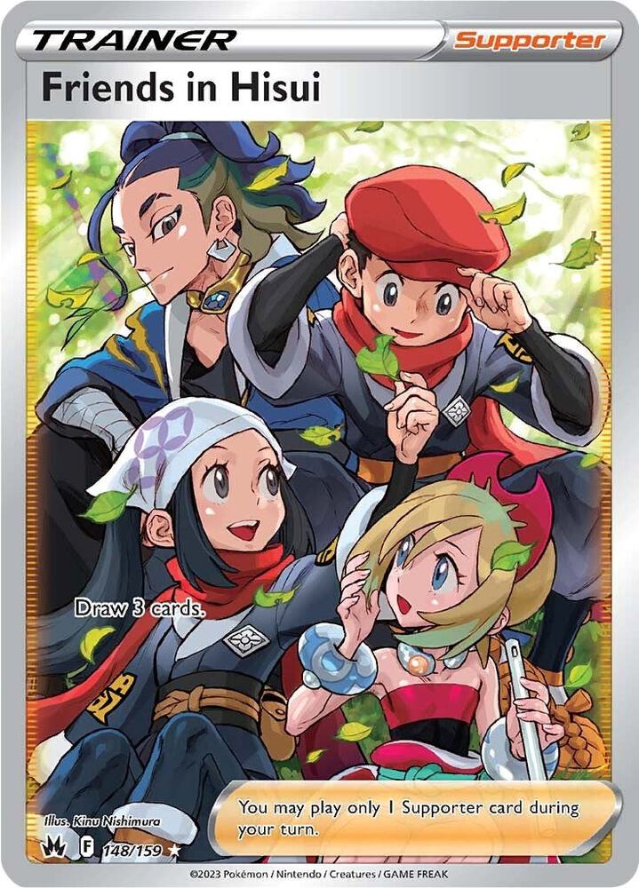 Friends in Hisui Full Art 148/159 (SWSH: Crown Zenith)  - Holofoil | Good Games Morley