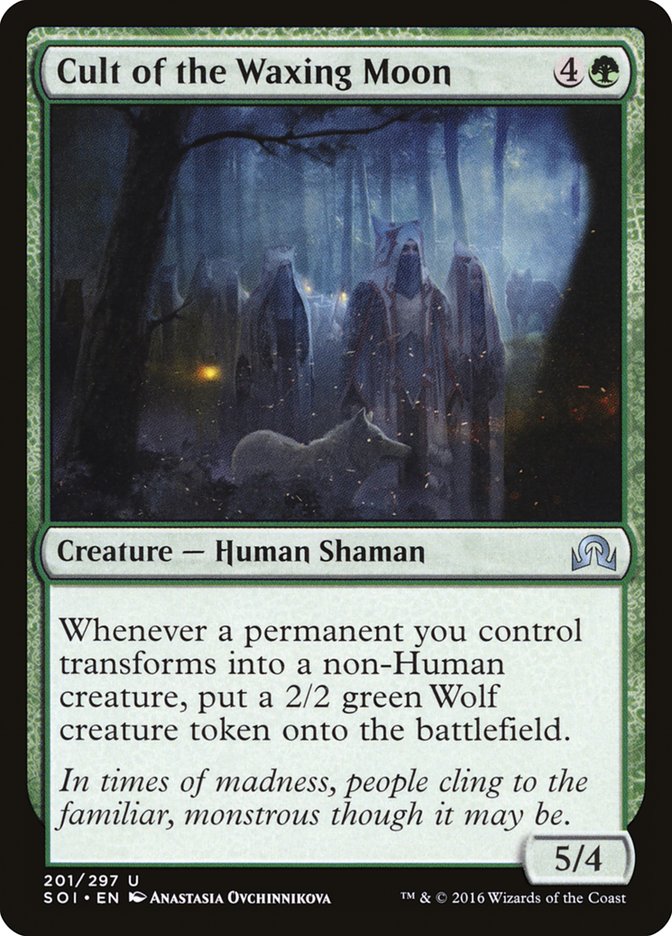 Cult of the Waxing Moon 201/297 (Shadows over Innistrad)  | Good Games Morley