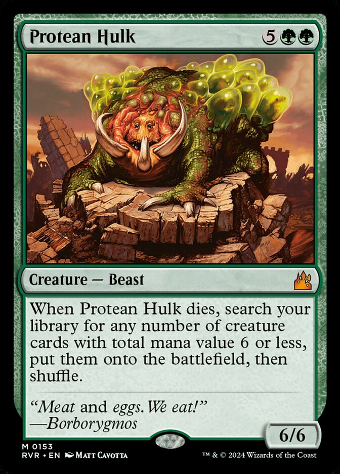 Protean Hulk 153/291 (Ravnica Remastered)  | Good Games Morley