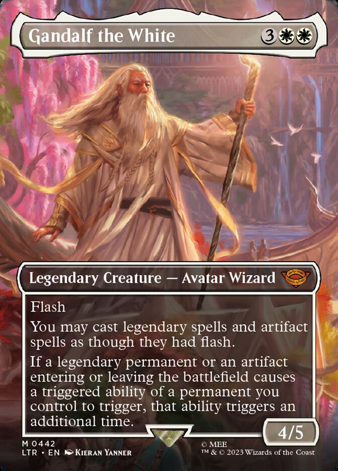 Gandalf the White 442/281 (Universes Beyond: The Lord of the Rings: Tales of Middle-earth)  - Borderless | Good Games Morley
