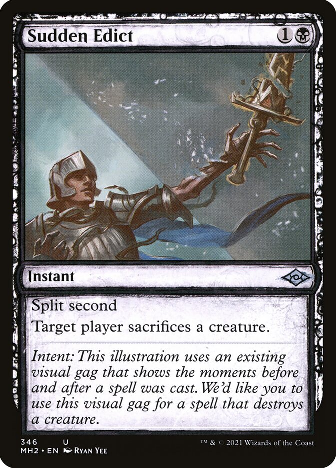Sudden Edict 346 (Modern Horizons 2)  - Foil | Good Games Morley