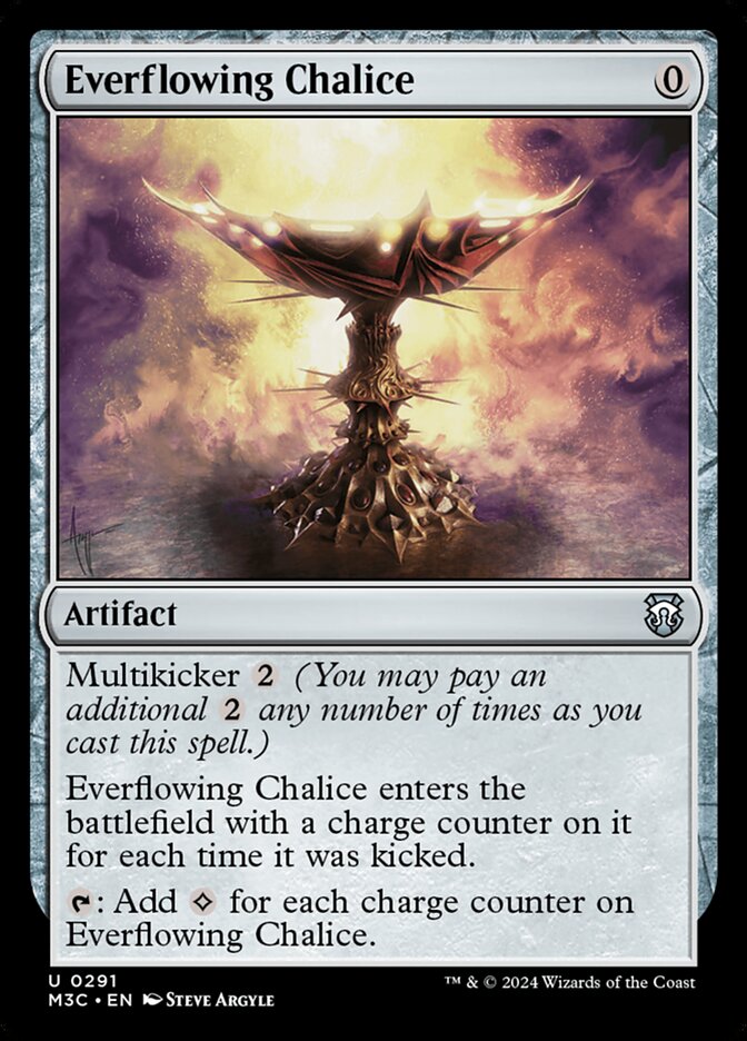 Everflowing Chalice 291/411 (Commander: Modern Horizons 3)  | Good Games Morley