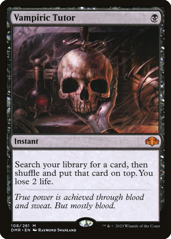 Vampiric Tutor 108/261 (Dominaria Remastered)  | Good Games Morley