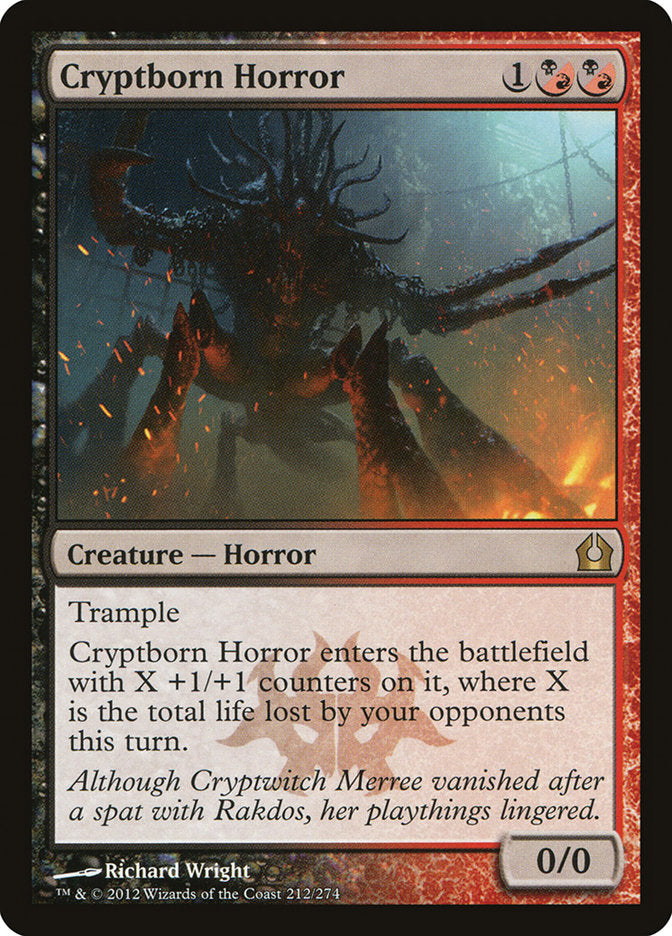 Cryptborn Horror 212/274 (Return to Ravnica)  | Good Games Morley
