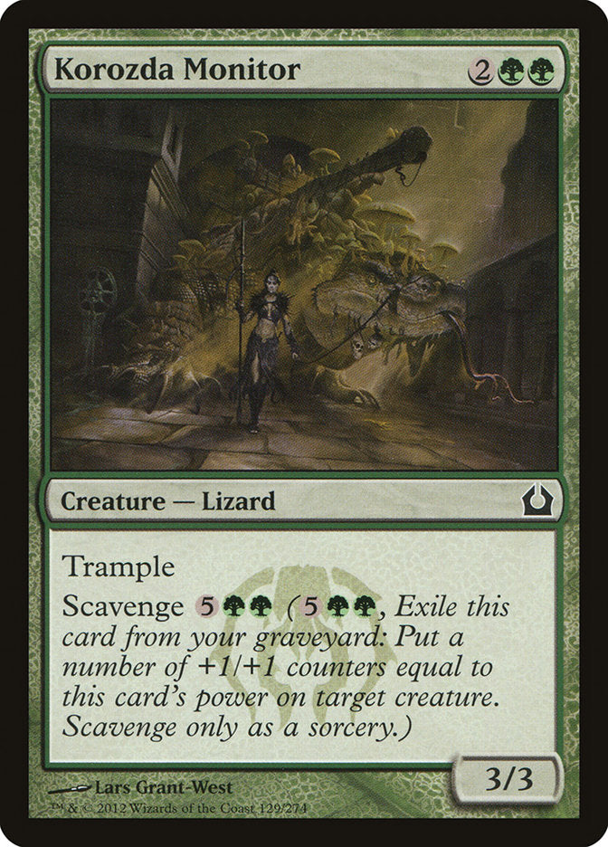 Korozda Monitor 129/274 (Return to Ravnica)  - Foil | Good Games Morley