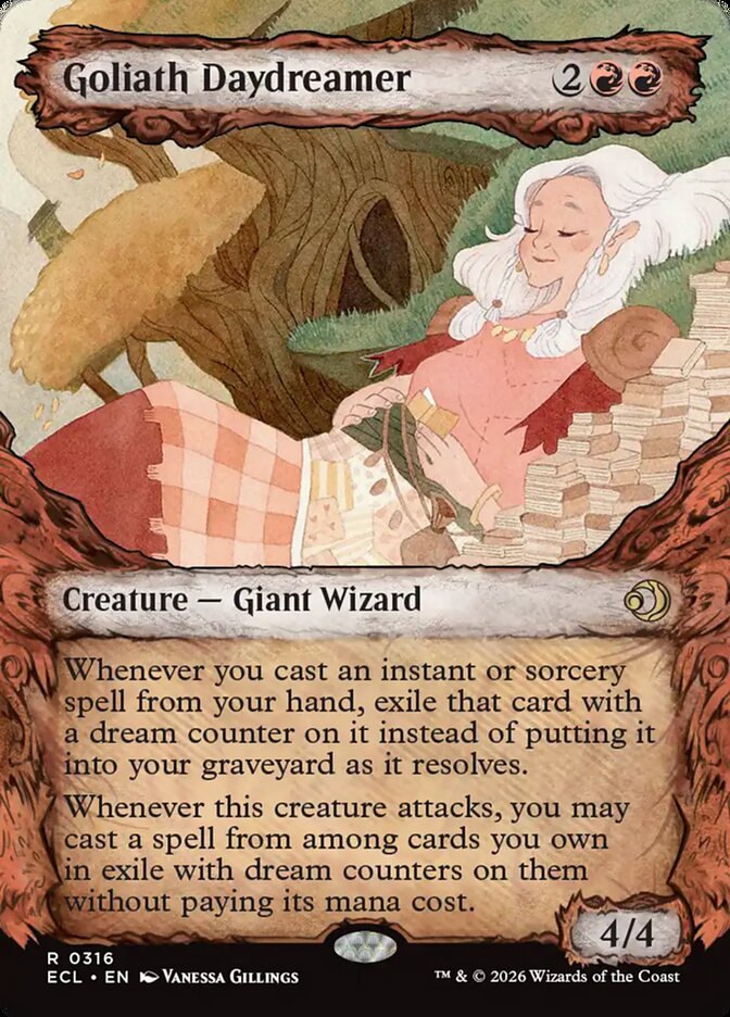 Goliath Daydreamer  316/273 (Lorwyn Eclipsed)  - Showcase Foil | Good Games Morley