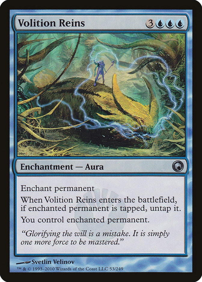 Volition Reins 53/249 (Scars of Mirrodin)  - Foil | Good Games Morley