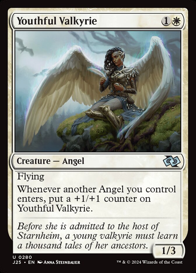 Youthful Valkyrie 280/779 (Foundations Jumpstart)  | Good Games Morley