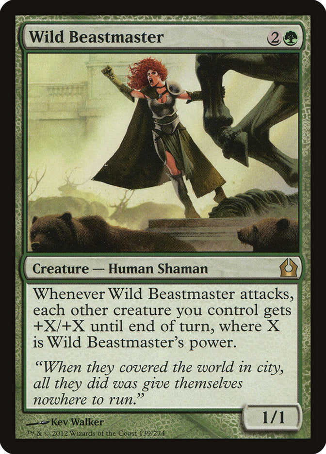 Wild Beastmaster 139/274 (Return to Ravnica)  | Good Games Morley