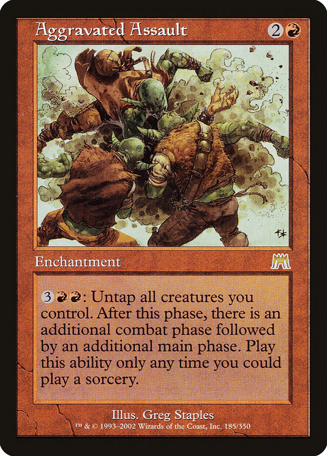 Aggravated Assault 185/350 (Onslaught)  | Good Games Morley