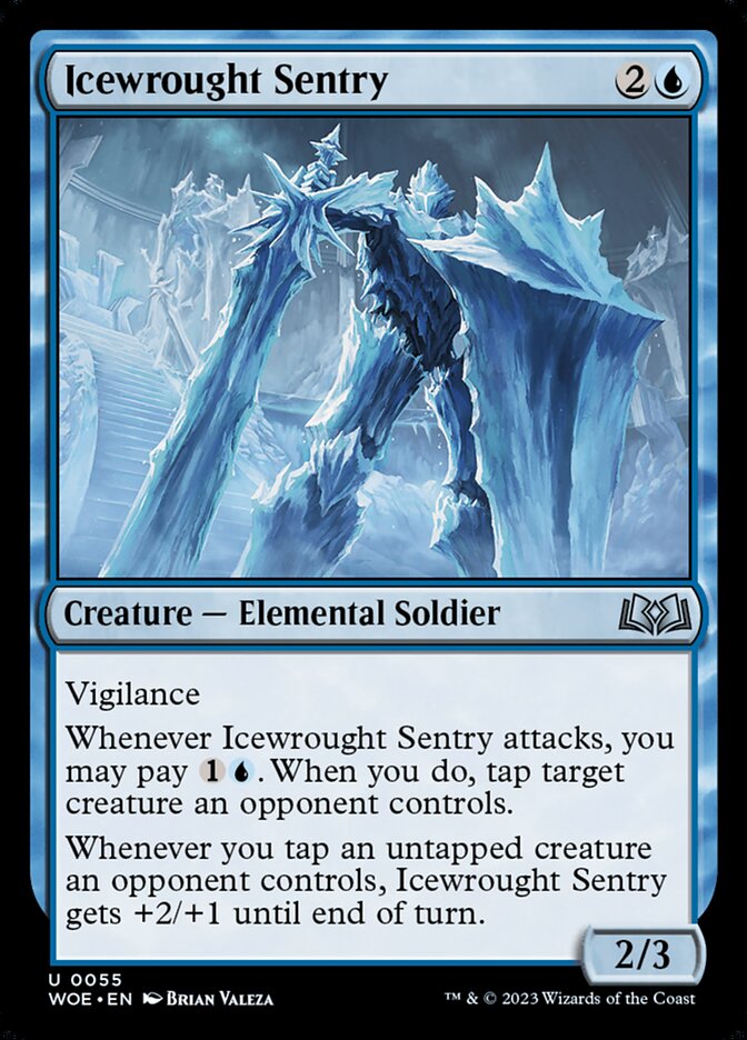 Icewrought Sentry 55 (Wilds of Eldraine)  | Good Games Morley