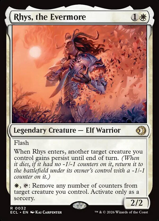 Rhys, the Evermore 32/273 (Lorwyn Eclipsed)  | Good Games Morley