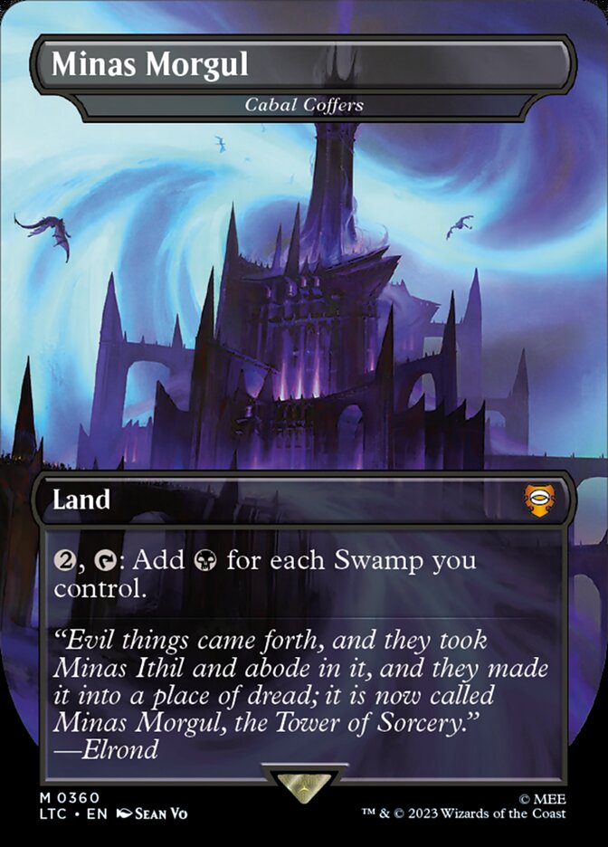 Minas Morgul - Cabal Coffers 360 (Commander: The Lord of the Rings: Tales of Middle-earth)  - Borderless | Good Games Morley