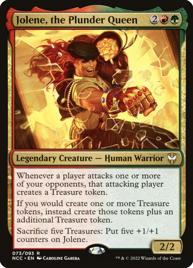 Jolene, the Plunder Queen 73 (Commander: Streets of New Capenna)  | Good Games Morley