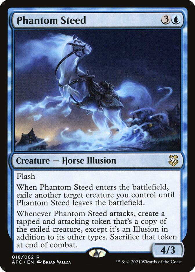 Phantom Steed 18/62 (Commander: Adventures in the Forgotten Realms)  | Good Games Morley