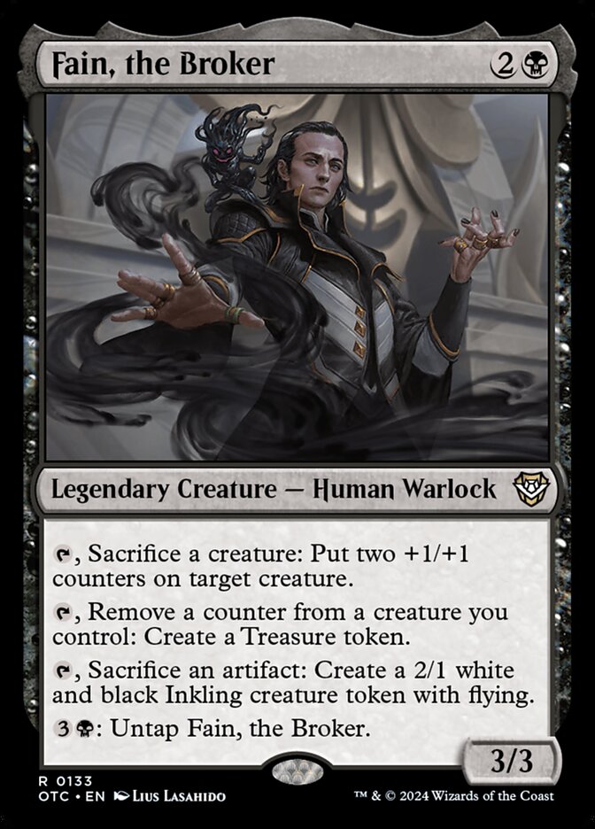 Fain, the Broker 133/342 (Commander: Outlaws of Thunder Junction)  | Good Games Morley