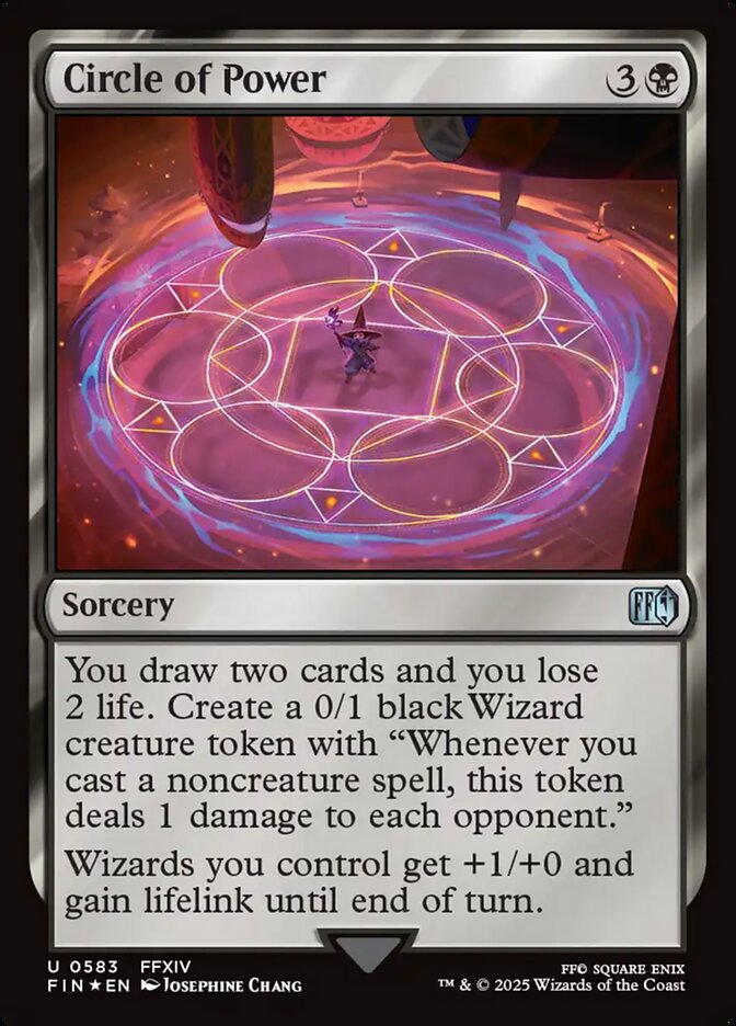 Circle of Power 583 (FINAL FANTASY)  - Foil | Good Games Morley
