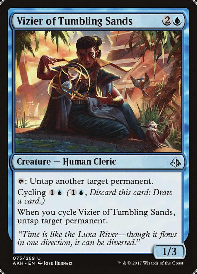 Vizier of Tumbling Sands 75/269 (Amonkhet)  | Good Games Morley